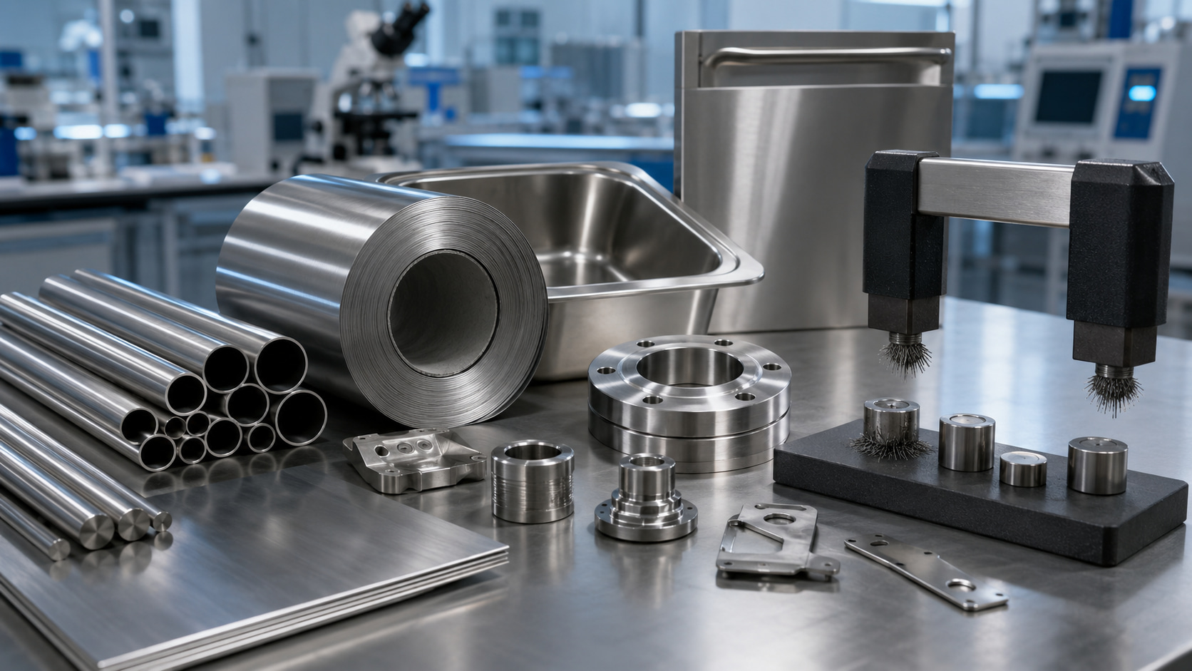 non magnetic Stainless Steel supplier, A non magnetic Stainless Steel supplier provides low-permeability stainless steel materials and custom components for precision industrial applications.